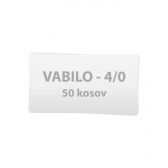 Vabilo 19 x 9 cm, 4/0 - 50 kosov