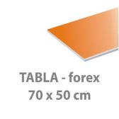Izdelava reklamnih tabel > Reklamne table - z grafiko > Reklamna tabla 70 x 50 cm (F*)
